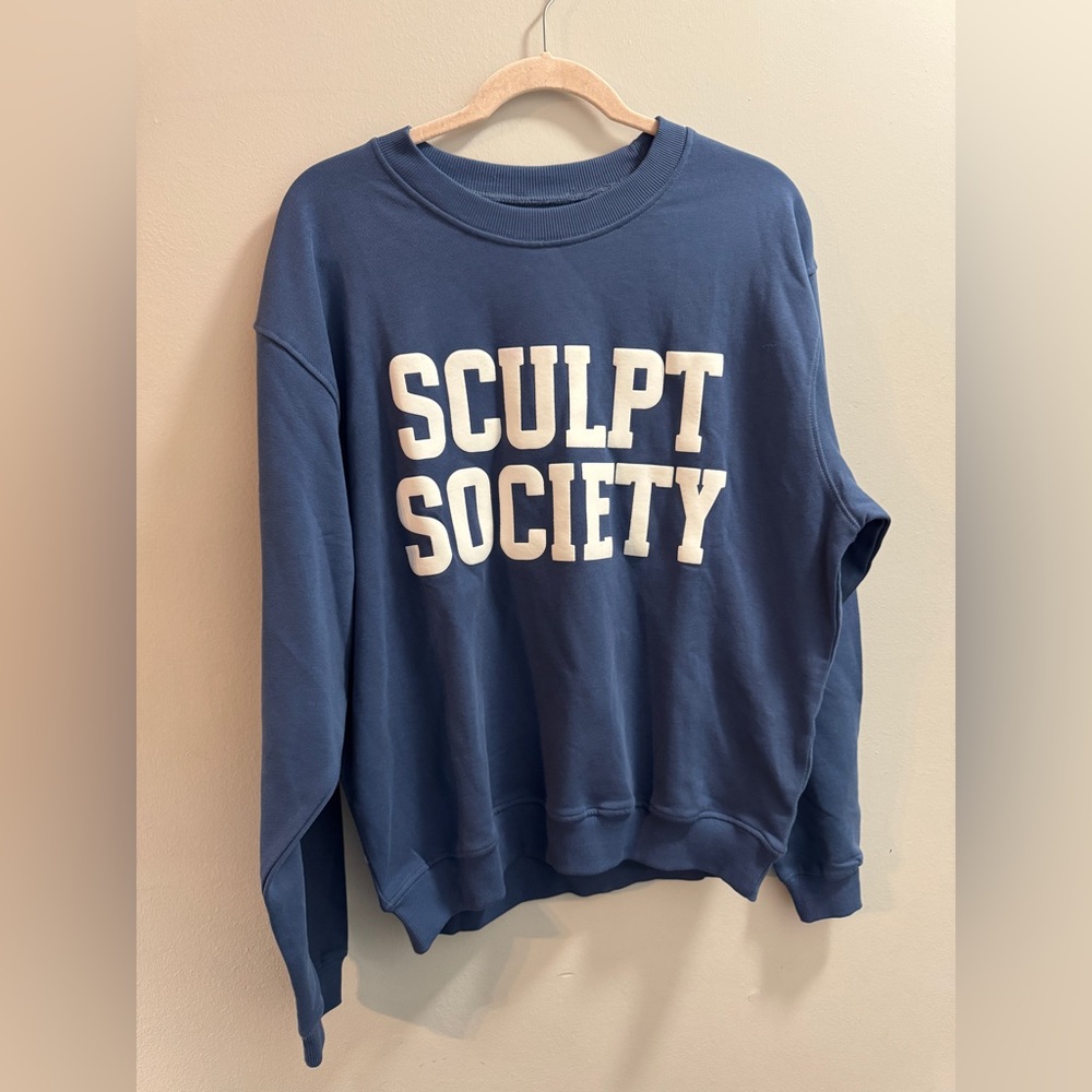 Sculpt Society Blue Women's Sweatshirt
